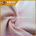 100% polyester breathable antimicrobial mesh fabric for jersey sports